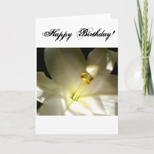 Carte Joyeux anniversaire religieux (Devant)