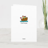 Carte Joyeux Anniversaire Remorqueur (Dos)