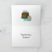 Carte Joyeux anniversaire | Retro Nostalgic années 1950 (Intérieur)