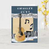 Carte Joyeux anniversaire Salutation (Fleur jaune)