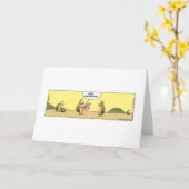 Carte Joyeux Anniversaire Scarabée (Fleur jaune)