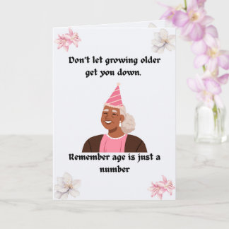 Carte Joyeux Anniversaire Senior !