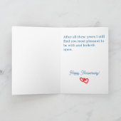 Carte Joyeux Anniversaire Sentiments Gênants (Intérieur)