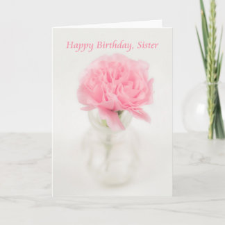 Carte Joyeux anniversaire, soeur