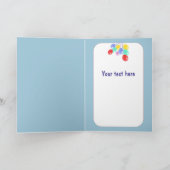 Carte Joyeux Anniversaire souriant Corgi (Intérieur)