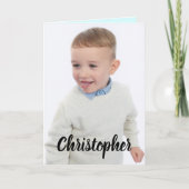 Carte Joyeux anniversaire spécial Grandson photo (Devant)