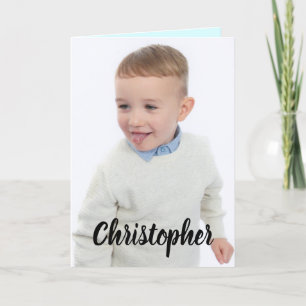 Carte Joyeux anniversaire spécial Grandson photo
