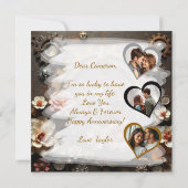 Carte Joyeux Anniversaire Steampunk thème (Dos)