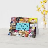 Carte Joyeux anniversaire Stepdad (Fleur jaune)