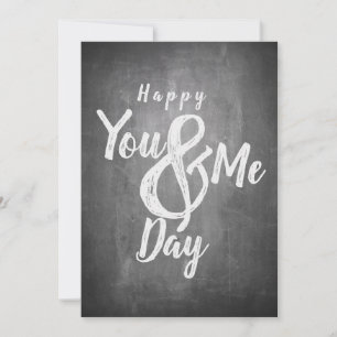 Carte Joyeux anniversaire sur fond tableau noir