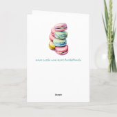 Carte Joyeux anniversaire Sweetie | Cookie Pun (Dos)