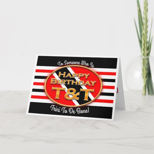 Carte Joyeux anniversaire T&T (Devant)