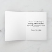 Carte Joyeux Anniversaire, Tennis Ball Card (Intérieur)