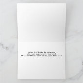 Carte Joyeux Anniversaire Texte Personnalisé Windows 95  (Intérieur)