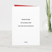 Carte Joyeux Anniversaire Tigre de Feu (Dos)