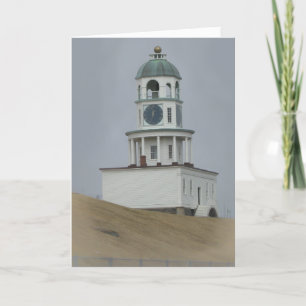 Carte Joyeux anniversaire - tour d'horloge