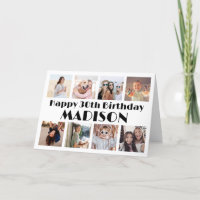 Joyeux Anniversaire TOUT Âge 8 Collage de Photos M