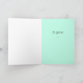 Carte Joyeux anniversaire - Triangles Greeting Card (Intérieur)