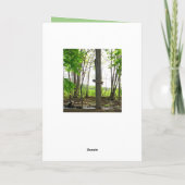 Carte Joyeux Anniversaire Truite Pond Signal Pêche Relax (Dos)