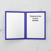 Carte Joyeux Anniversaire, Tu es viré (Intérieur)