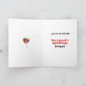 Carte Joyeux Anniversaire | Un Chat Cool (Intérieur)