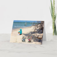 Joyeux anniversaire — une journée à la plage