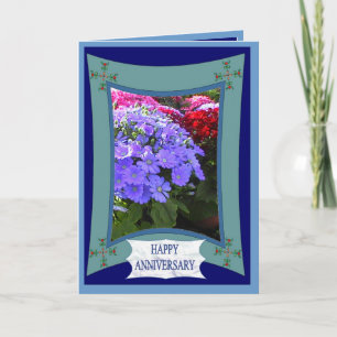 Carte Joyeux Anniversaire, Violet brillant