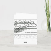 Carte Joyeux Anniversaire, Vous Pouvez Voir À Quel Point (Dos)