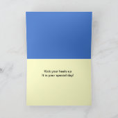 Carte Joyeux Anniversaire Vous Vieux Chèvre C'est votre (Intérieur)