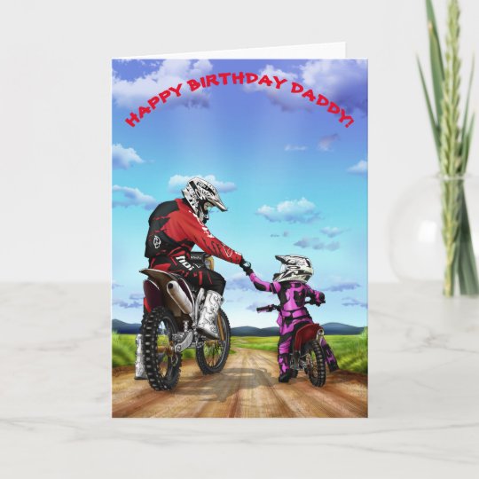 Carte Joyeux Anniversaire Vtt Papa Zazzle Be