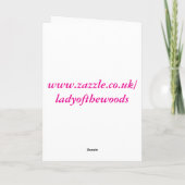 Carte Joyeux Anniversaire Winnie (Dos)