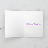 Carte Joyeux Anniversaire Winnie (Intérieur)