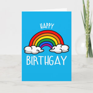 Carte Joyeux Anniversgay