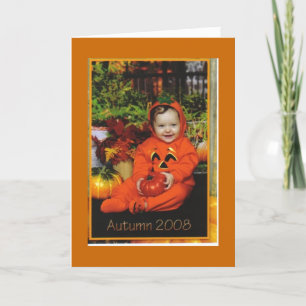 Carte Joyeux automne, vous tous ! ! !