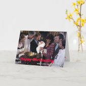 Carte Joyeux baptême (Fleur jaune)