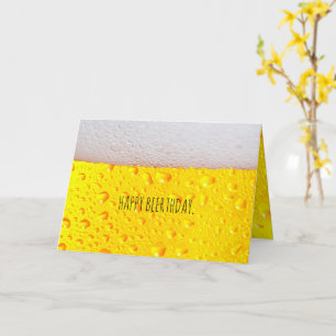 Carte Joyeux Beerthday Personnalisé Age ou nom