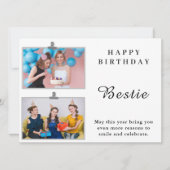 Carte joyeux bestin d'anniversaire (Devant)