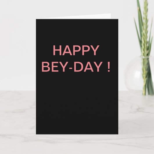Carte Joyeux bey day (Devant)