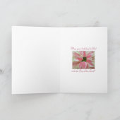 Carte Joyeux Birthday with Scripture Verse Card. (Intérieur)