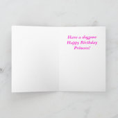 Carte Joyeux Bithday Pit Bull Princess (Intérieur)