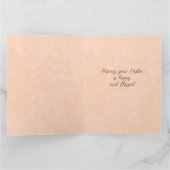 Carte Joyeux Bleu de Pâques (Intérieur)