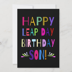 Carte Joyeux bonjour Fils d'anniversaire ! Vous La Cus