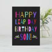 Carte Joyeux bonjour Fils d'anniversaire ! | Vous La Cus (Debout devant)