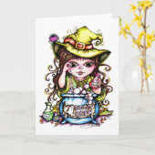 Carte Joyeux Boo-Day ! (Fleur jaune)