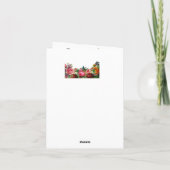 Carte Joyeux Bouquet de fleurs de la Fête des Mères (Dos)