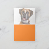 Carte Joyeux Boxe d'anniversaire (Intérieur)