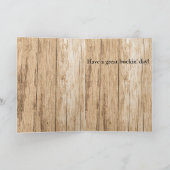 Carte Joyeux Buckin 40e Anniversaire Chasse (Intérieur)