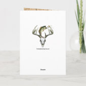 Carte Joyeux Buckin 70e Anniversaire Chasse (Dos)