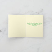 Carte Joyeux canard de Pâques (Intérieur)