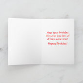 Carte Joyeux Carlin d'anniversaire Chien Chien Chien Chi (Intérieur)